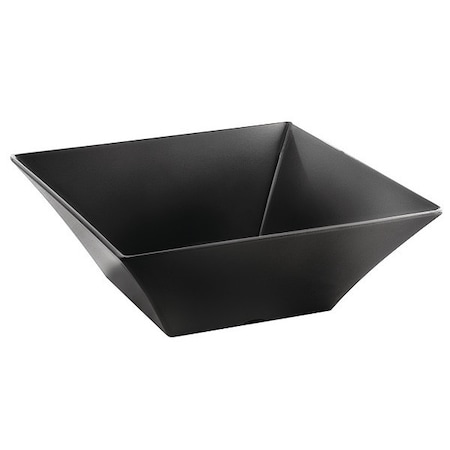Square Bowl, Frostone, Black, 13-1/4 qt. MPN:BKMB166