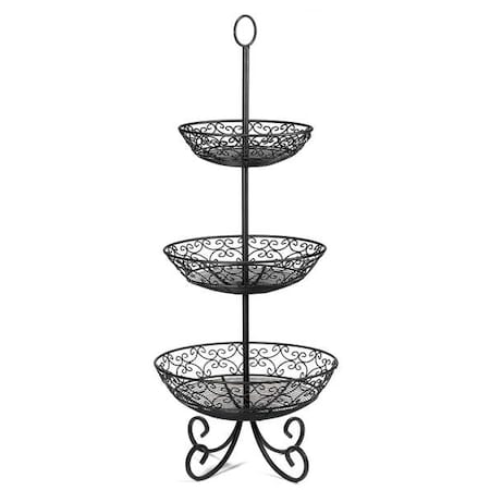 Food Serving Basket w/Legs, 13.87
