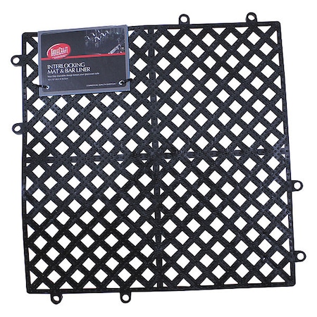 Interlocking Bar Mat/Liner, Blk, 12