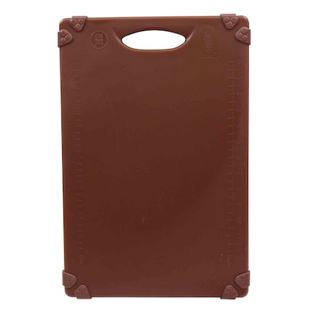 Grippy Cutting Board, Brown, 12