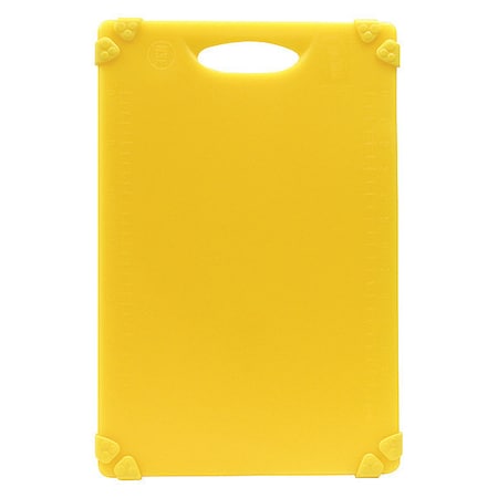 Grippy Cutting Board, Yellow, 12