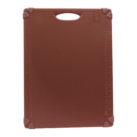 Grippy Cutting Board, Brown, 15