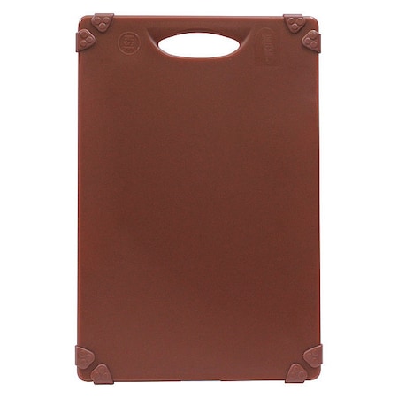 Grippy Cutting Board, Brown, 18