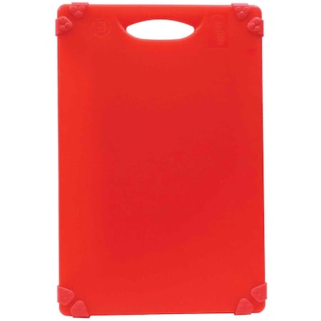 Grippy Cutting Board, Red, 18
