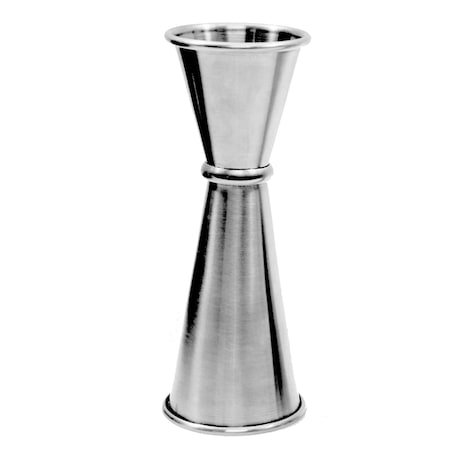 Japanese Style Jigger, Brshd SS, 1OZ/2OZ MPN:JJ1206