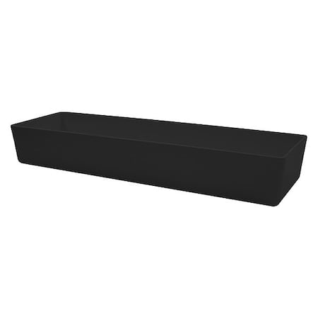 Strgt Bowl, Mel, Nsf, Blk, 20