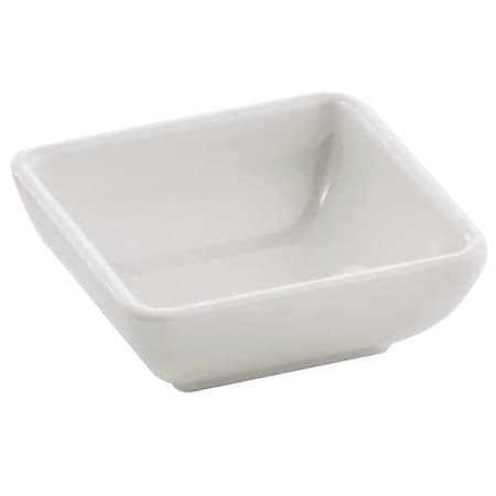 Square Bowl, 2 oz., Melamine White PK12 MPN:MB21