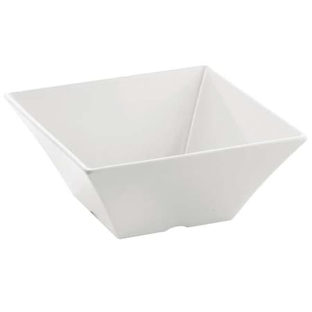Square Bowl, 120 oz., Melamine White MPN:MB94