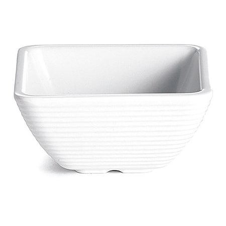 Sq Wht Ribbed Ramekin, Melmn, 3OZ MPN:RAMS3W