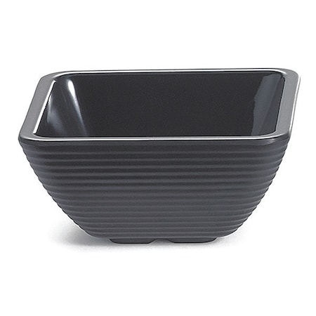 Ribbed Ramekin, Melmn, Black, 4OZ MPN:RAMS4BK