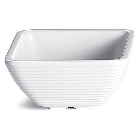 Ribbed Ramekin, Melmn, White, 4OZ MPN:RAMS4W