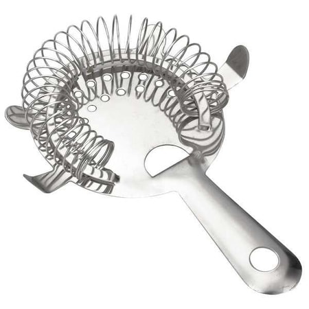 Bar Strainer, 4 Prong, Stainless Steel PK12 MPN:S209