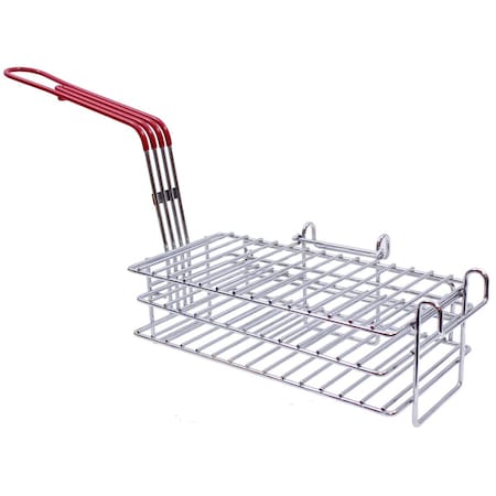 Burrito Fry Bskt, Nickel Pltd, Red Hndl MPN:TB1164