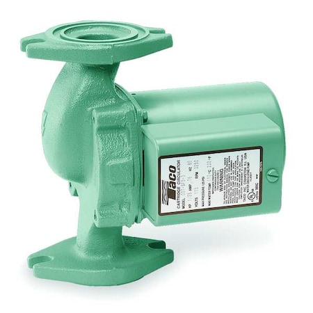 Hydronic Circulating Pump, 1/25 hp, 115V, 1 Phase, Flange Connection MPN:008-F6