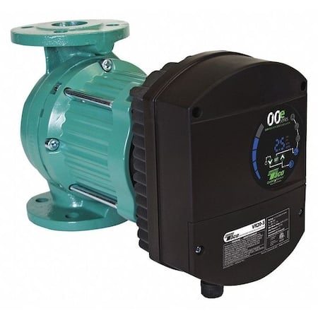 Hydronic Circulating Pump, 0.054 to 1.496 hp, 230V, 1 Phase, Flange Connection MPN:VR25-3