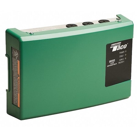 Zone Switching Relay, 2 Zones, 1/3 hp MPN:SR502-5