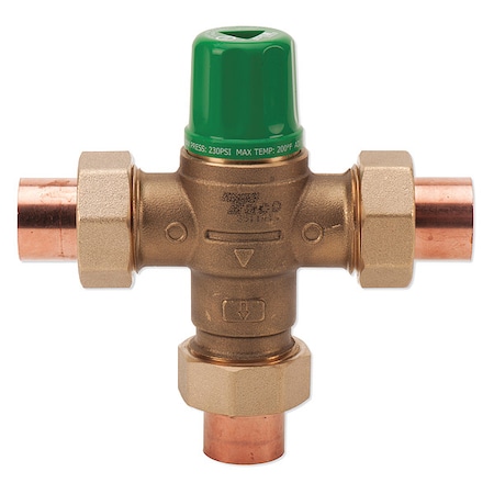 Mixing Valve, Forged Brass, 1 to 20 gpm MPN:5003-C3