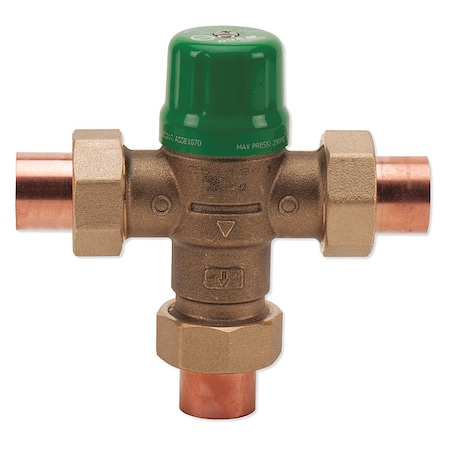 Mixing Valve, Forged Brass, 1 to 14 gpm MPN:5122-C2