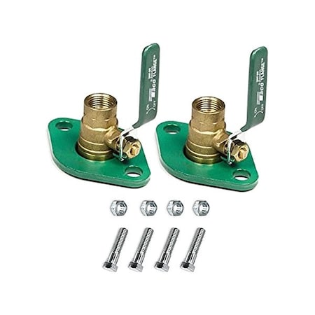 Isolation Flange, Brass/Steel, Sweat, 3/4 in MPN:SFL-075T