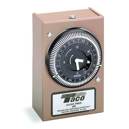 Timer, In-Line Circulating Pumps, Steel MPN:265-1