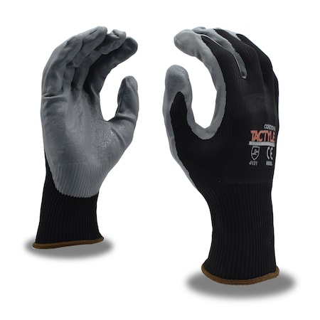 Gloves, Nitrile, Foam, 13 Ga, Black, PK12 MPN:6655M