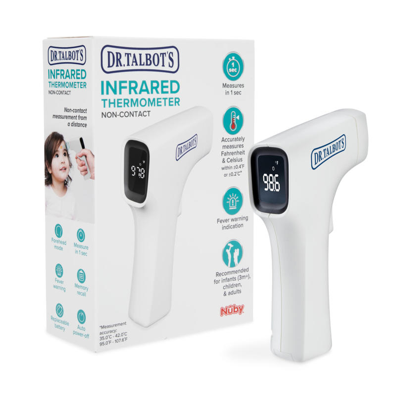 Dr. Talbots Infrared Forehead Thermometer, Non-Contact (Min Order Qty 3) MPN:14903CS3-12