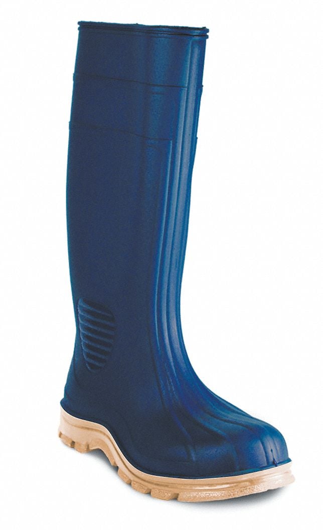Rubber Boot Men s 14 Knee Blue PR MPN:445L48