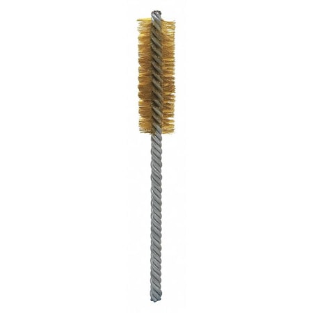 Power Tube Brush, .006, Brass, 1/2
