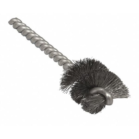 Burr Brush, .008, HC Steel, 1/1/4