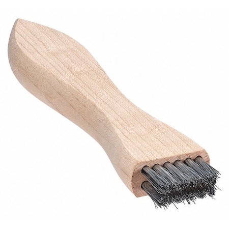 Brush, Upright Scratch, Wood Handle, Steel, 3-7/8 in L Handle, 7/8 in L Brush, Hardwood MPN:00039