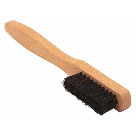 Brush, Scratch, Wood Handl, Horse Hair 3x10, 4-1/2 in L Handle, 1-1/2 in L Brush, Hardwood MPN:00045