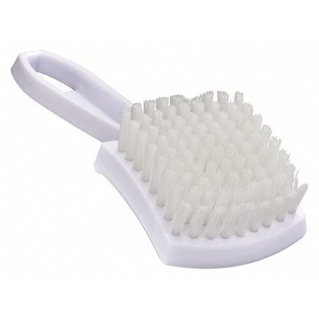 Brush, Large, Plastic Handle, .016 Nylon, 5-7/8 in L Handle, 3 in L Brush, Natural, Plastic MPN:00512