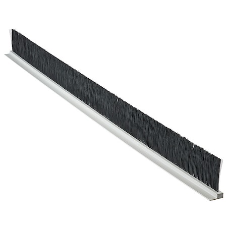 Stapled Set Strip Brush, PVC, Length 72 In MPN:RPVC313072