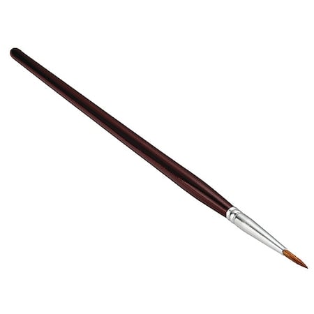 #3 Artist Soft, Red Sable Bristle, Paint Brush, Wood Handle MPN:00333