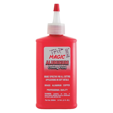 Cutting Fluid, Aluminum, 4 oz. Can MPN:20004A