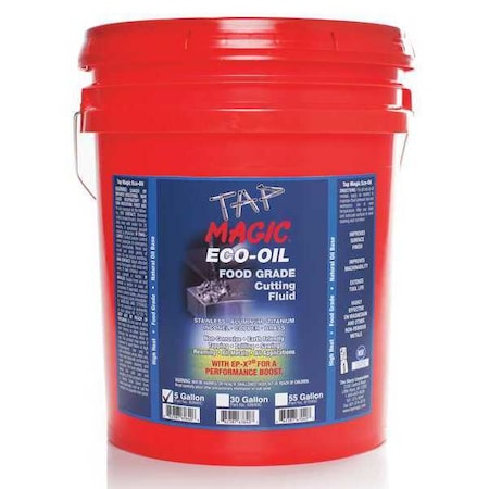 Cutting Fluid, Eco-Oil, 5 gal. Pail MPN:60640C