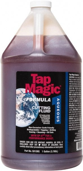 Cutting, Drilling, Tapping & Reaming Fluid: 1 gal Bottle MPN:50128Q