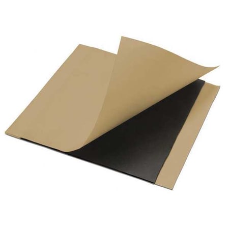 Adhesive Pad, ABS Plastic and Acrylic, 4 in Length, 4