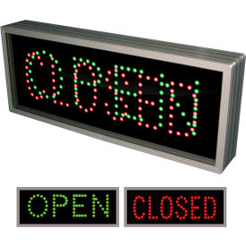 Tapco Outdoor Blank-out LED Direct-view Banking Signs Open/Closed 18