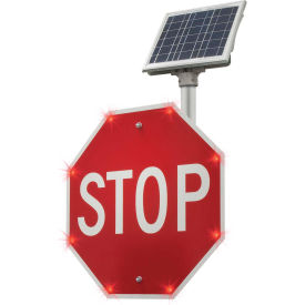 2180-00208 BlinkerStop® Flashing LED STOP Sign R1-1 36