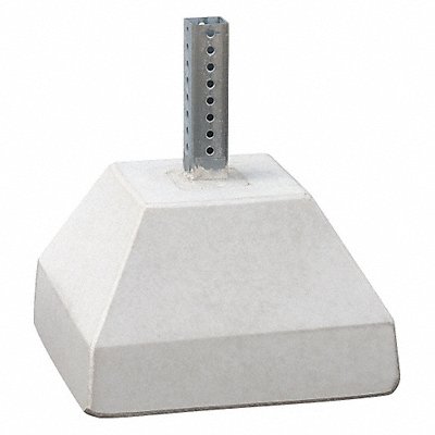 Concrete Base w/Square Post Sleeve MPN:373-00919