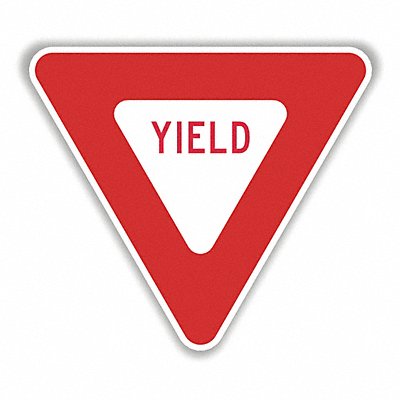 Yield Sign 24 x 24 x 24 x .080 HIP MPN:373-04878