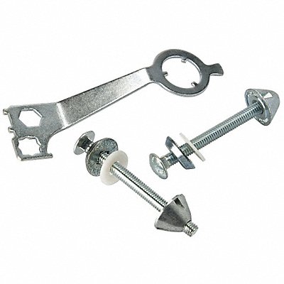 Sign Mounting Brackets Kit Silver MPN:2438-00001