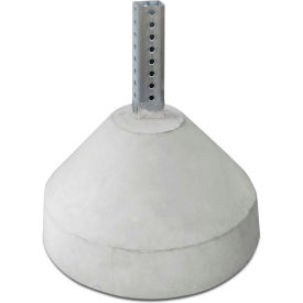 125 lbs. Round Concrete Base with 18