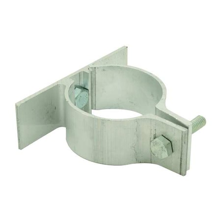 Sign Mnting Brackets, Aluminum, Silver, PR MPN:037-00005