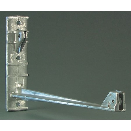 Street Sign Mounting Bracket, Aluminum MPN:037-00008