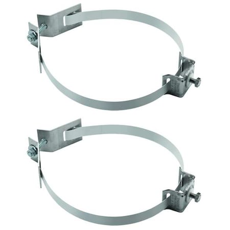 Sign Mounting Brackets, Silver, SS, PR MPN:037-00011