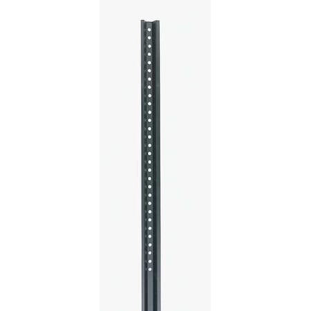 Sign Post, U-Channel, Steel Green, Powder Coated, 7 ft. L, 7/8