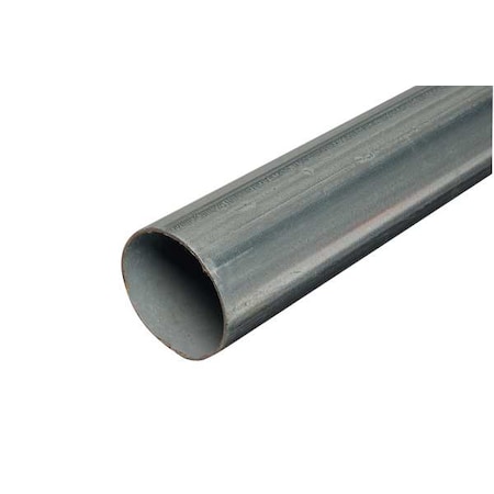 Sign Post, Round, Galvanized steel Galvanized, Galvanized, 10 ft. L MPN:054-00036