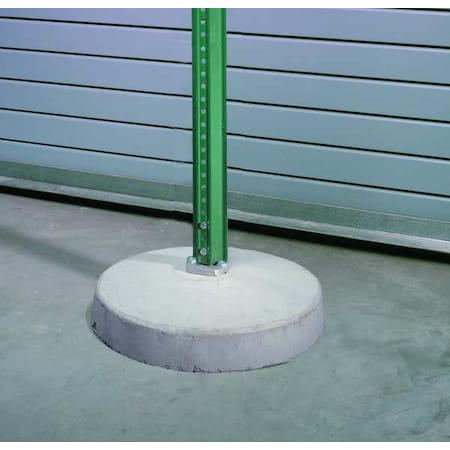 Portable Base, Silver, Concrete MPN:373-00889